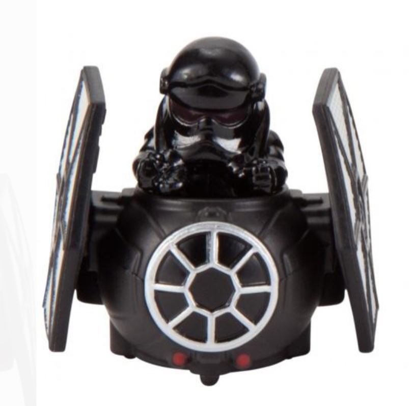 First Order TIE Fighter Pilot Rey Vs First Order TIE Fighter Pilot Star Wars Hot Wheels