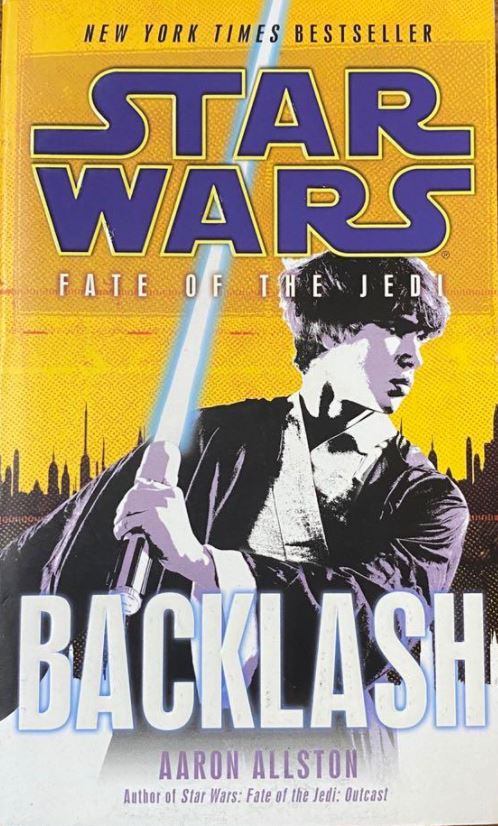 Star Wars Fate of the Jedi: Backlash (paperback)