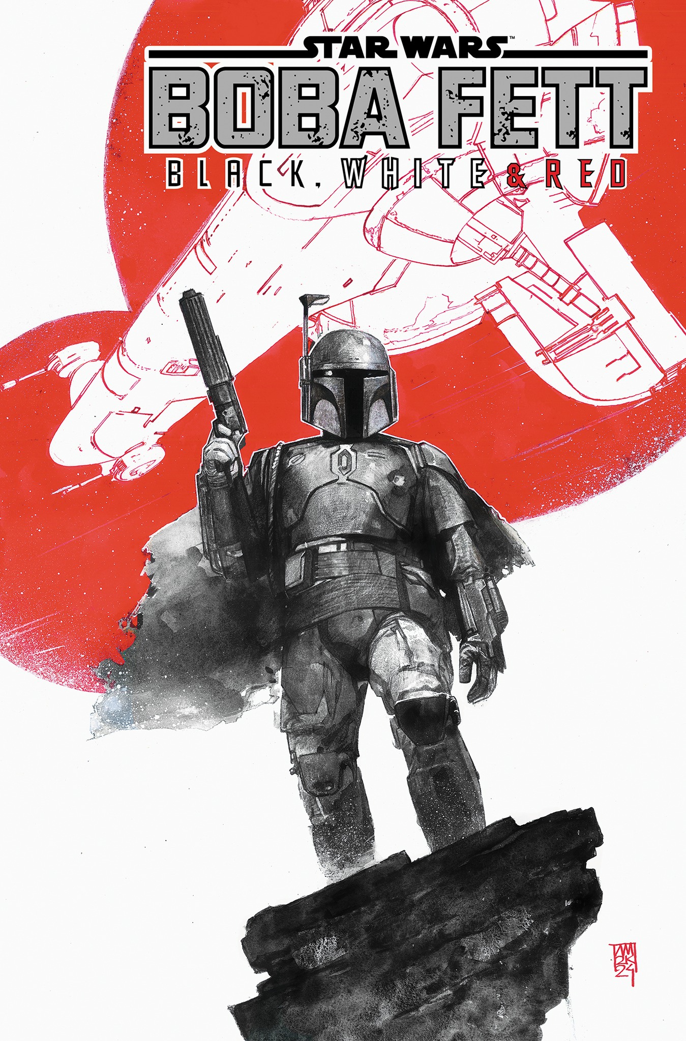 Star Wars: Boba Fett - Black White and Red Treasury Edition