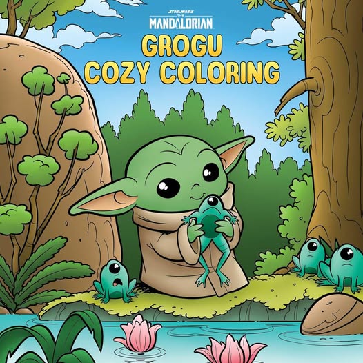 Star Wars The Mandalorian: Grogu Cozy Coloring