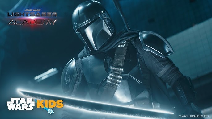 Lightsaber Academy: The Mandalorian Wielding the Darksaber