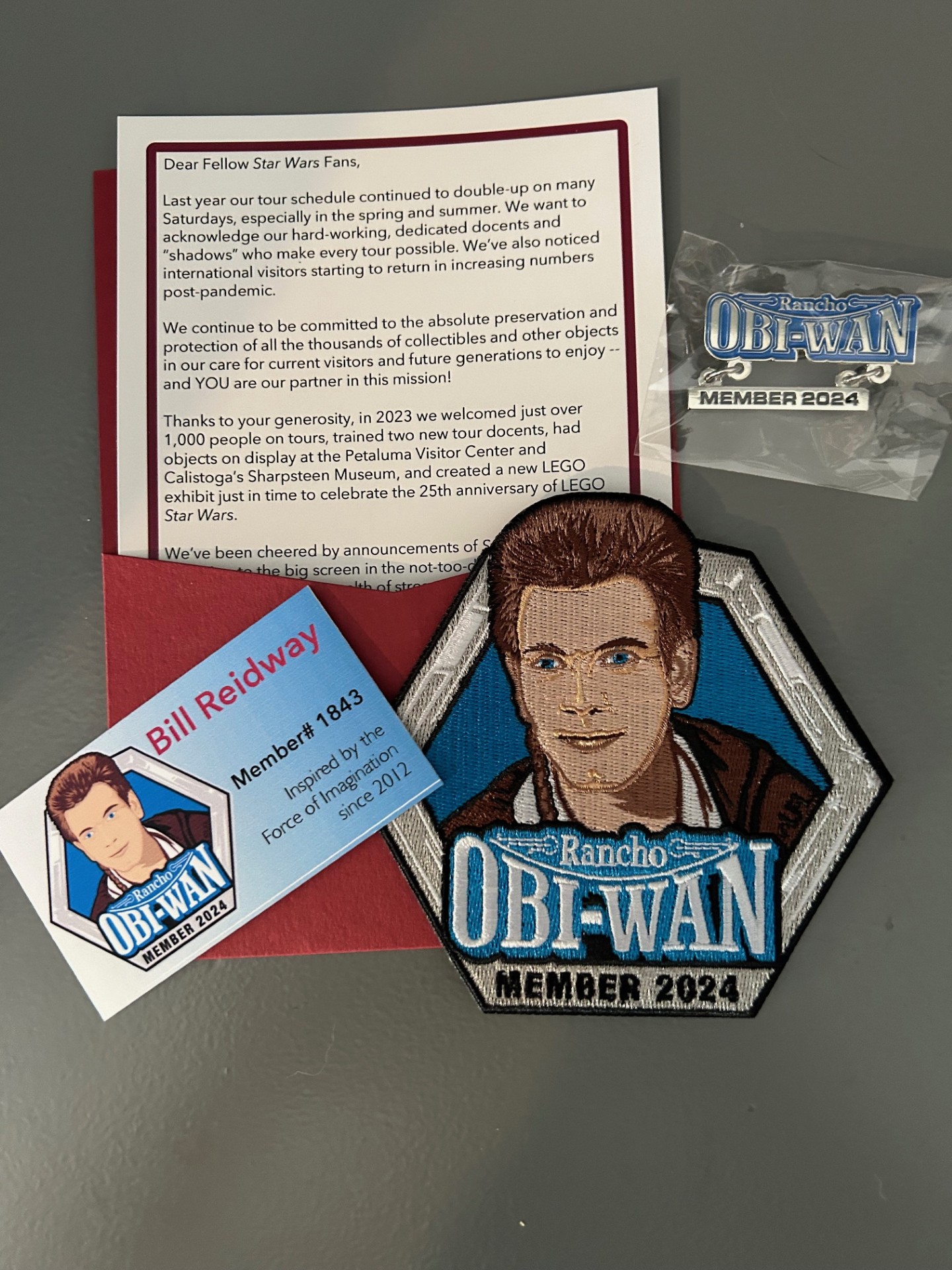 Rancho Obi-Wan Membership Package 2024