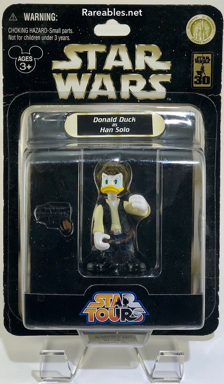 Donald Duck as Han Solo