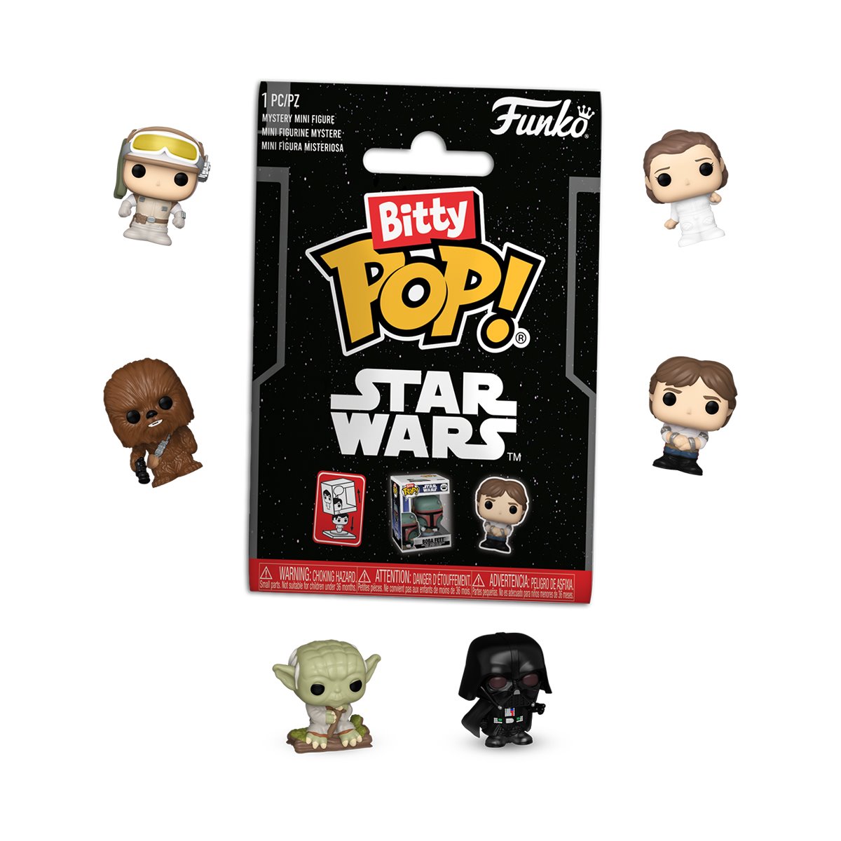 The Empire Strikes Back Bitty Pops