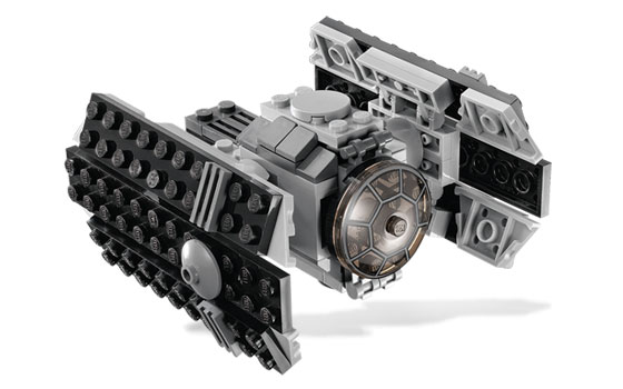 STAR WARS DEATH STAR & TIE ADVANCED ×1 Star Wars Transformers 01 - TIE Advanced x1 with First