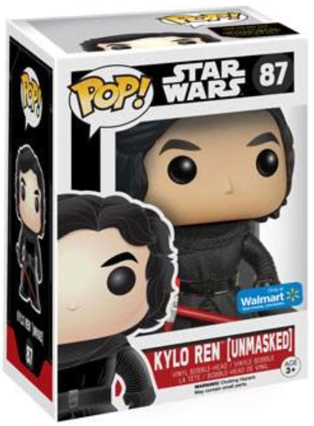 Unmasked Kylo Ren
