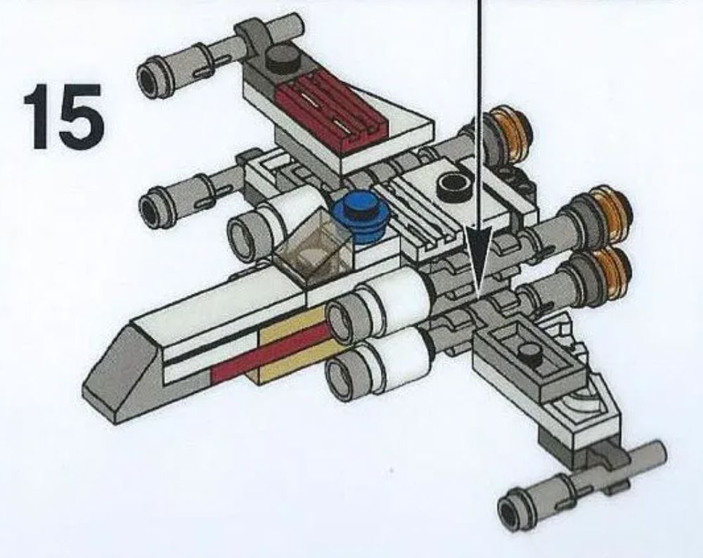 Mini X-Wing - Lego Star Wars (2019) In-Store Builds XWING