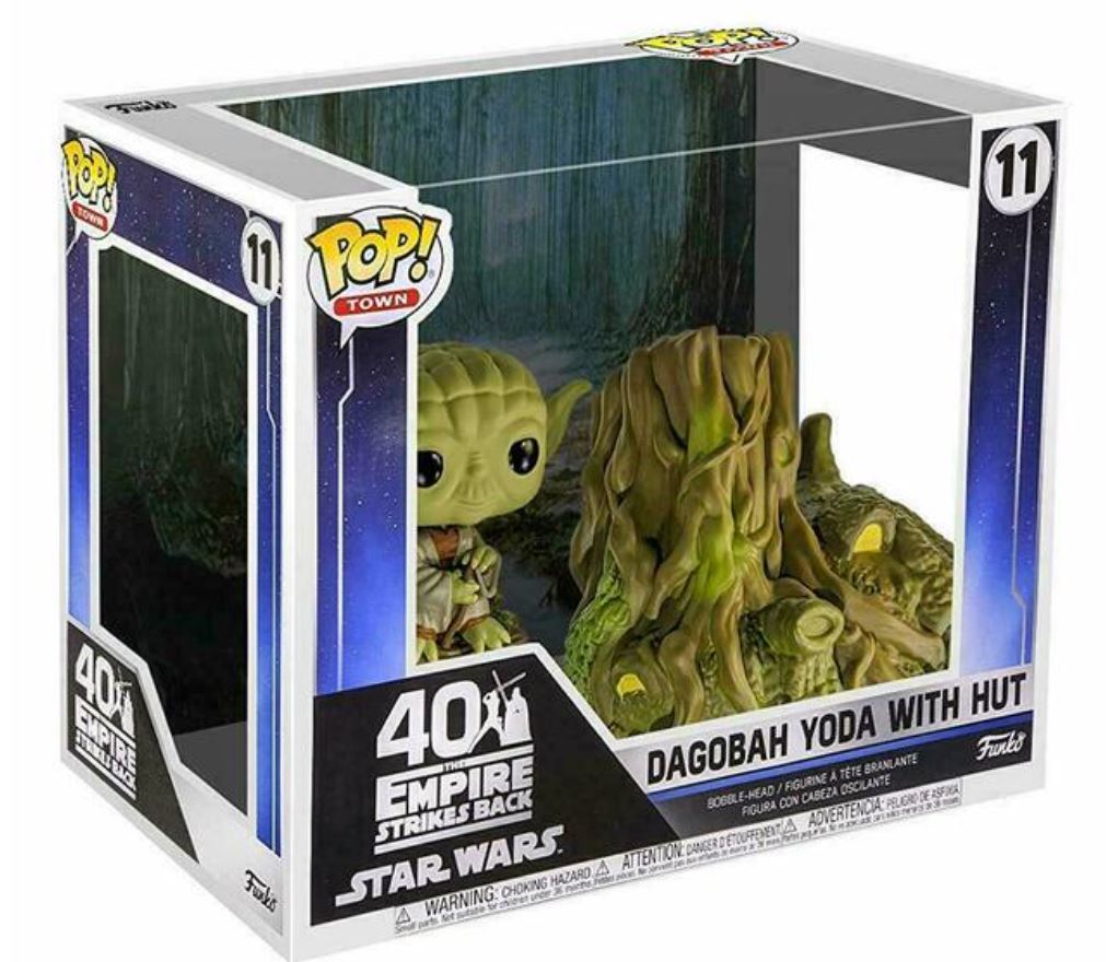 Dagobah Yoda With Hut