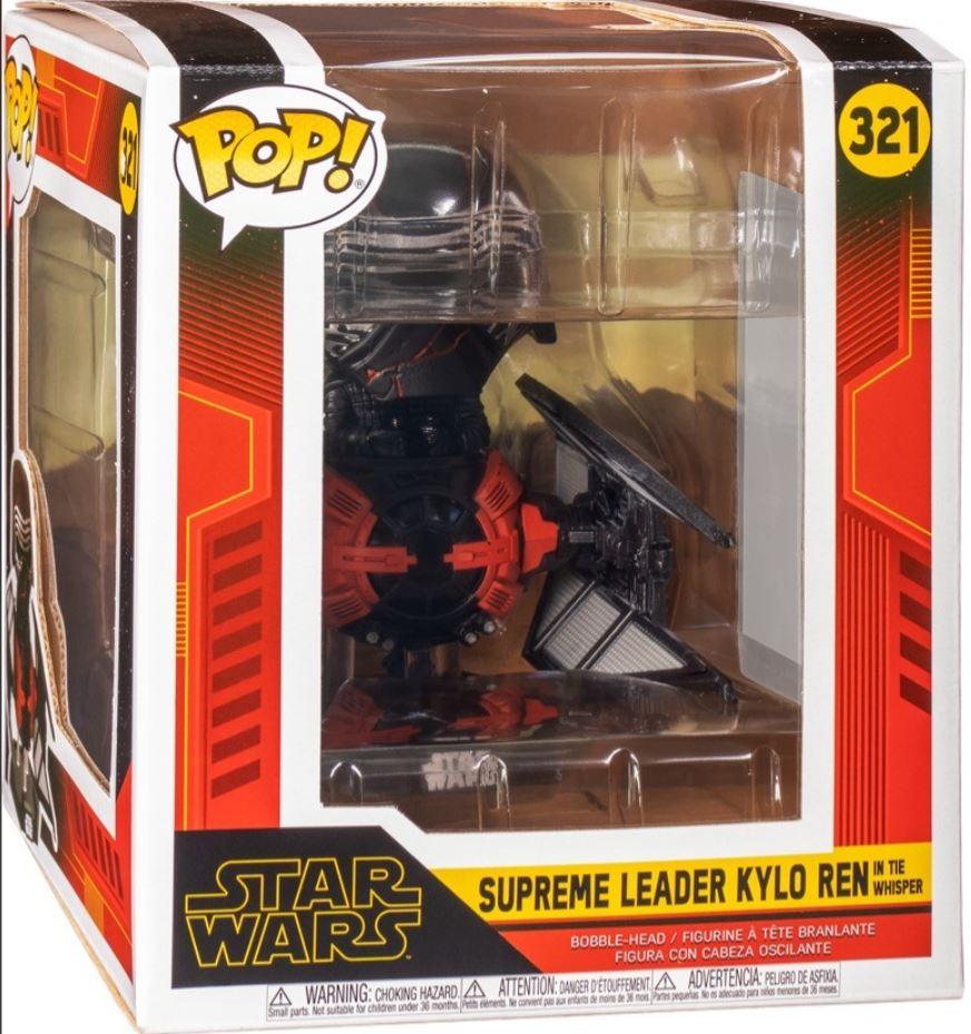 Kylo Ren in TIE Whisper - Star Wars Funko (2019) Deluxe Pops 321