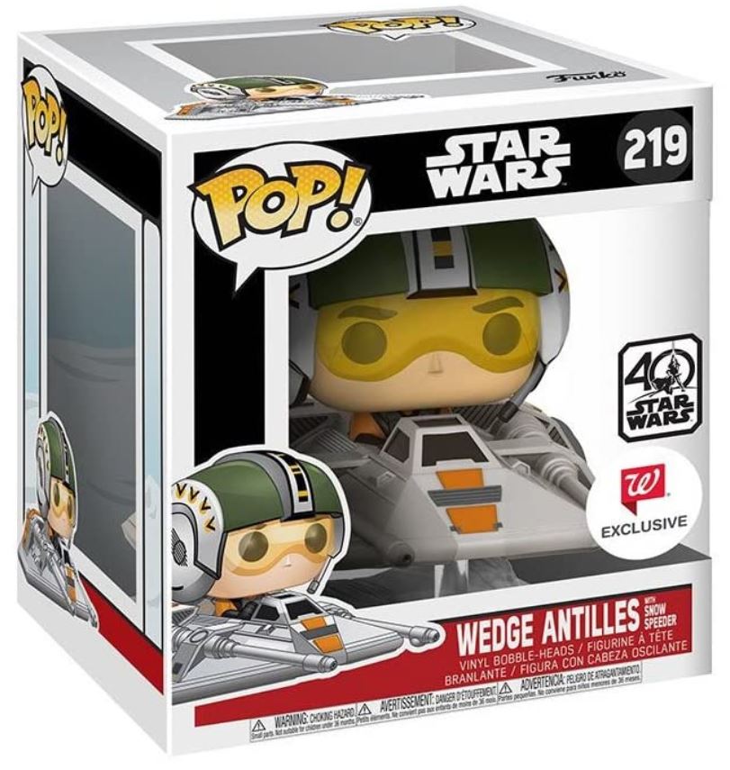 Wedge Antilles with Snowspeeder