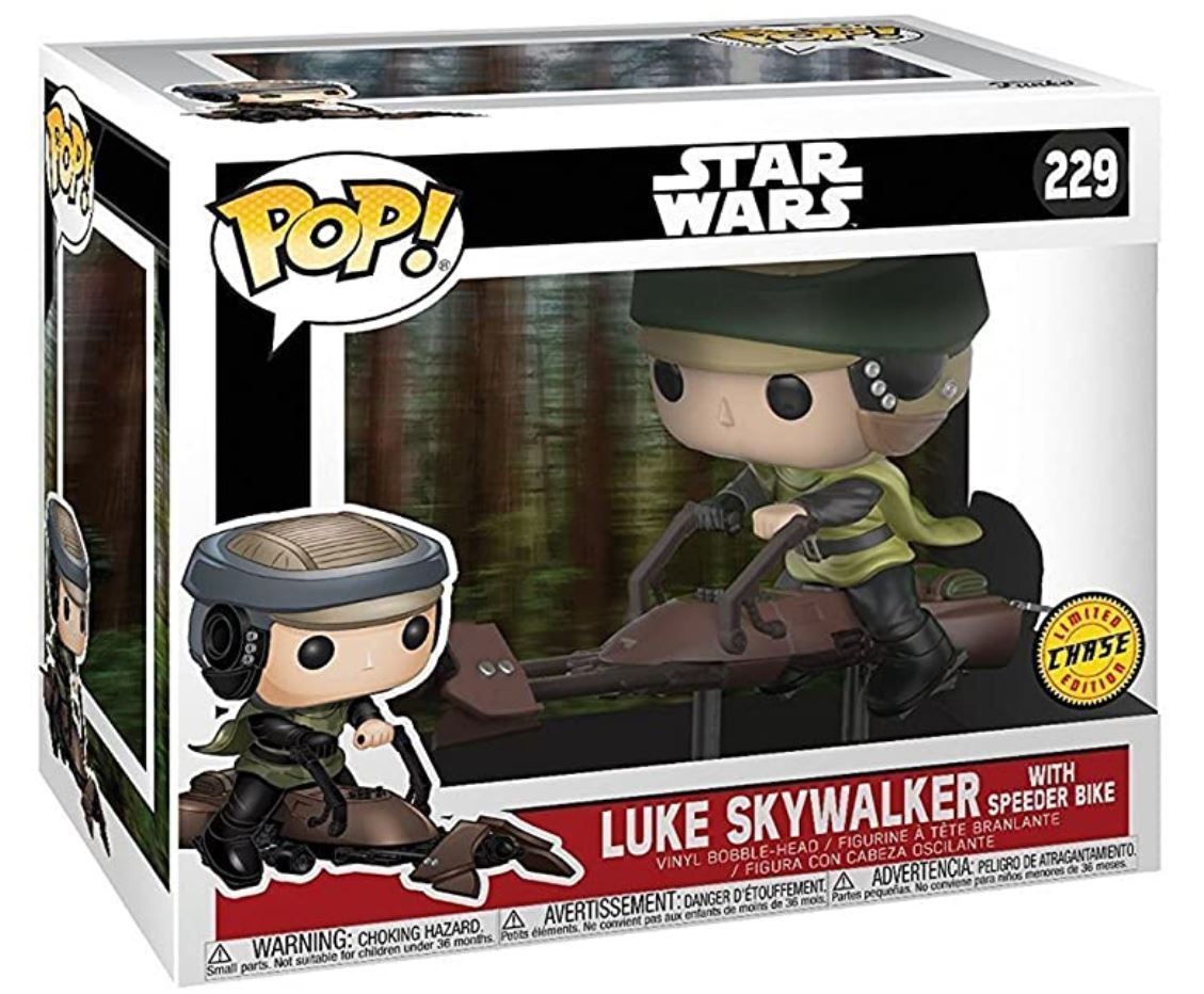 Luke Skywalker with Speeder Bike - Chase