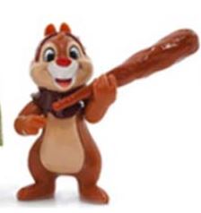 Dale as Ewok | Chip and Dale as Ewoks