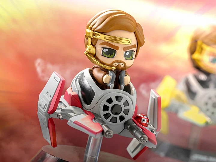 Obi-Wan Kenobi with Jedi Starfighter