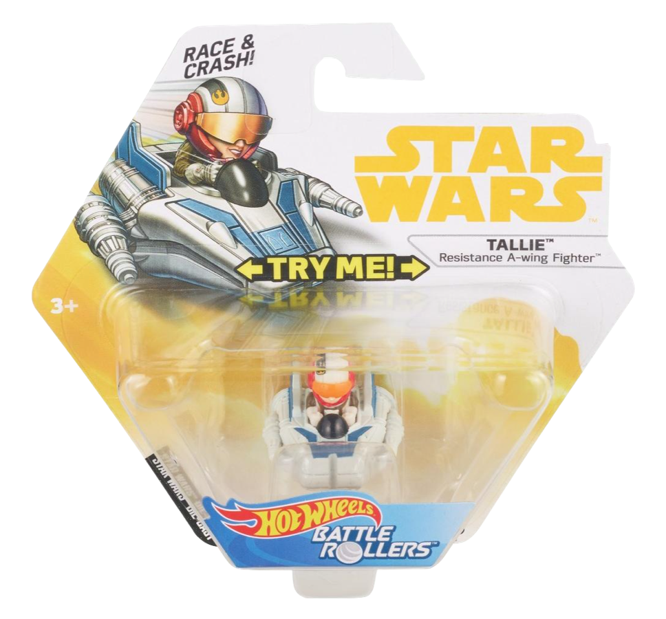 Tallie & A-Wing Fighter