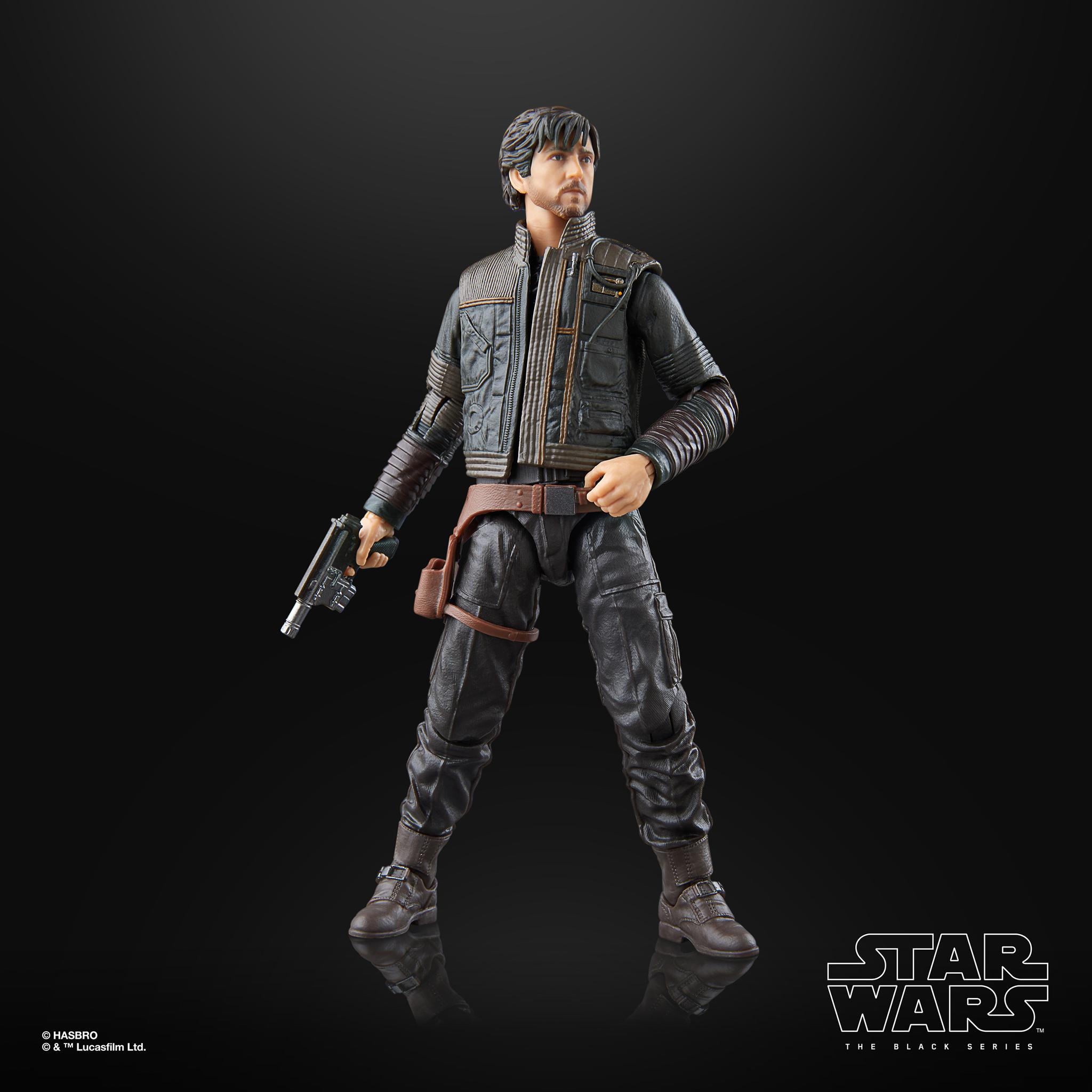 Cassian Andor - The Black Series (Phase IV) Basic 6-Inch Figures AND 10