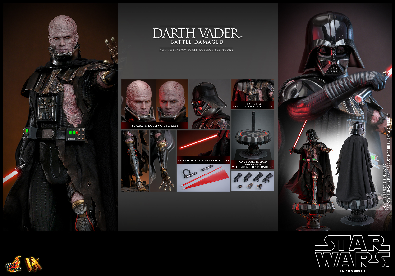 Darth Vader (Battle Damaged)