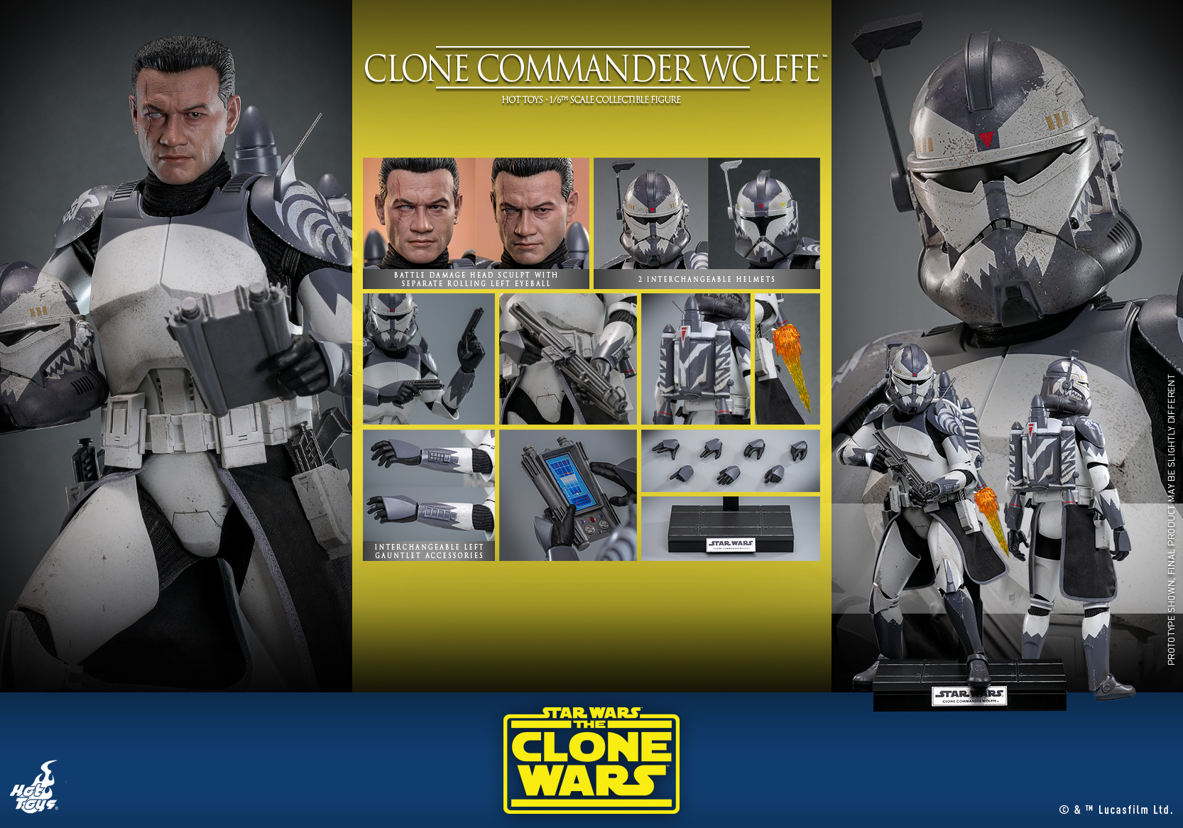 Clone Commmander Wolffe