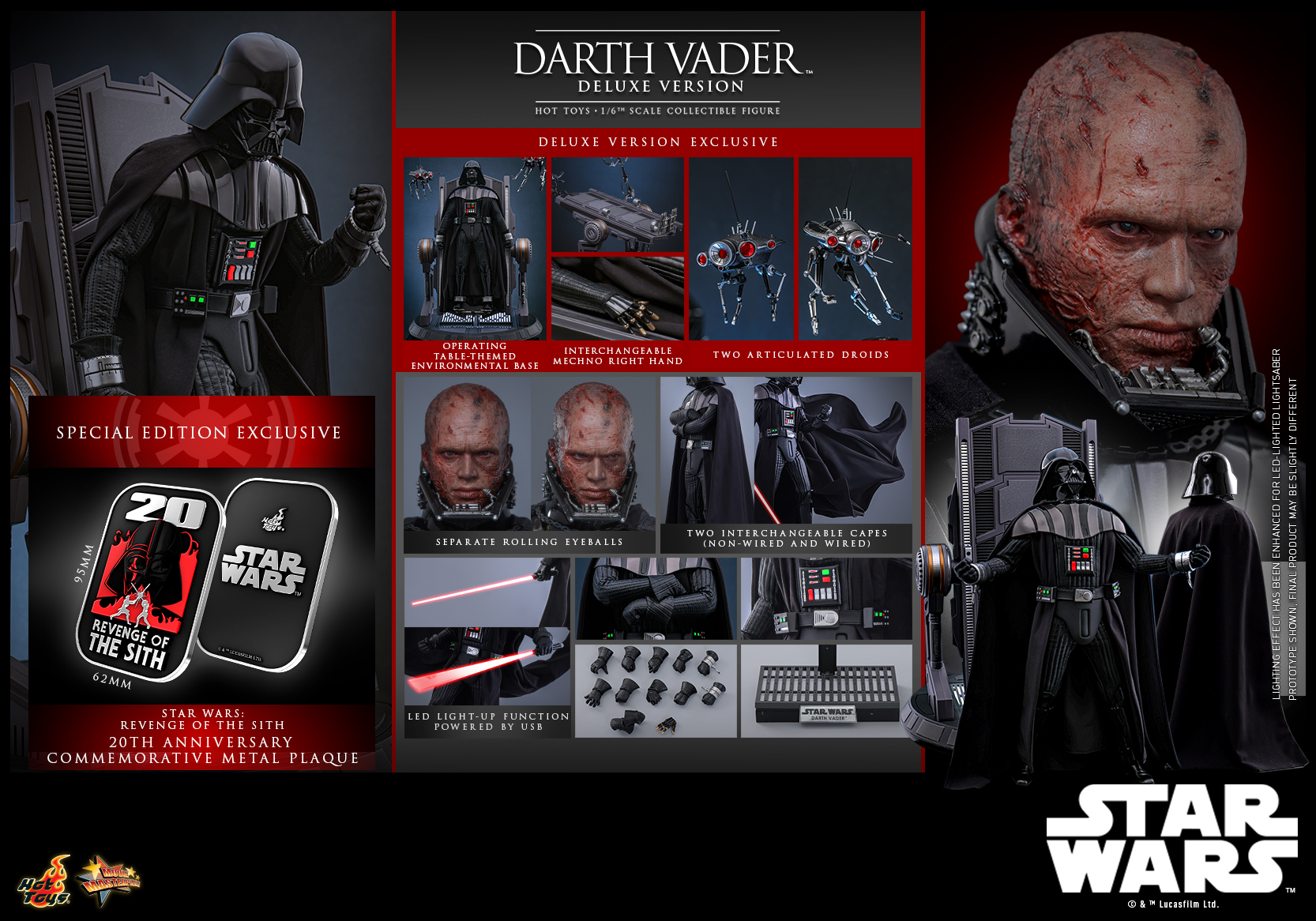 Darth Vader (Revenge of the Sith Deluxe) Special Edition