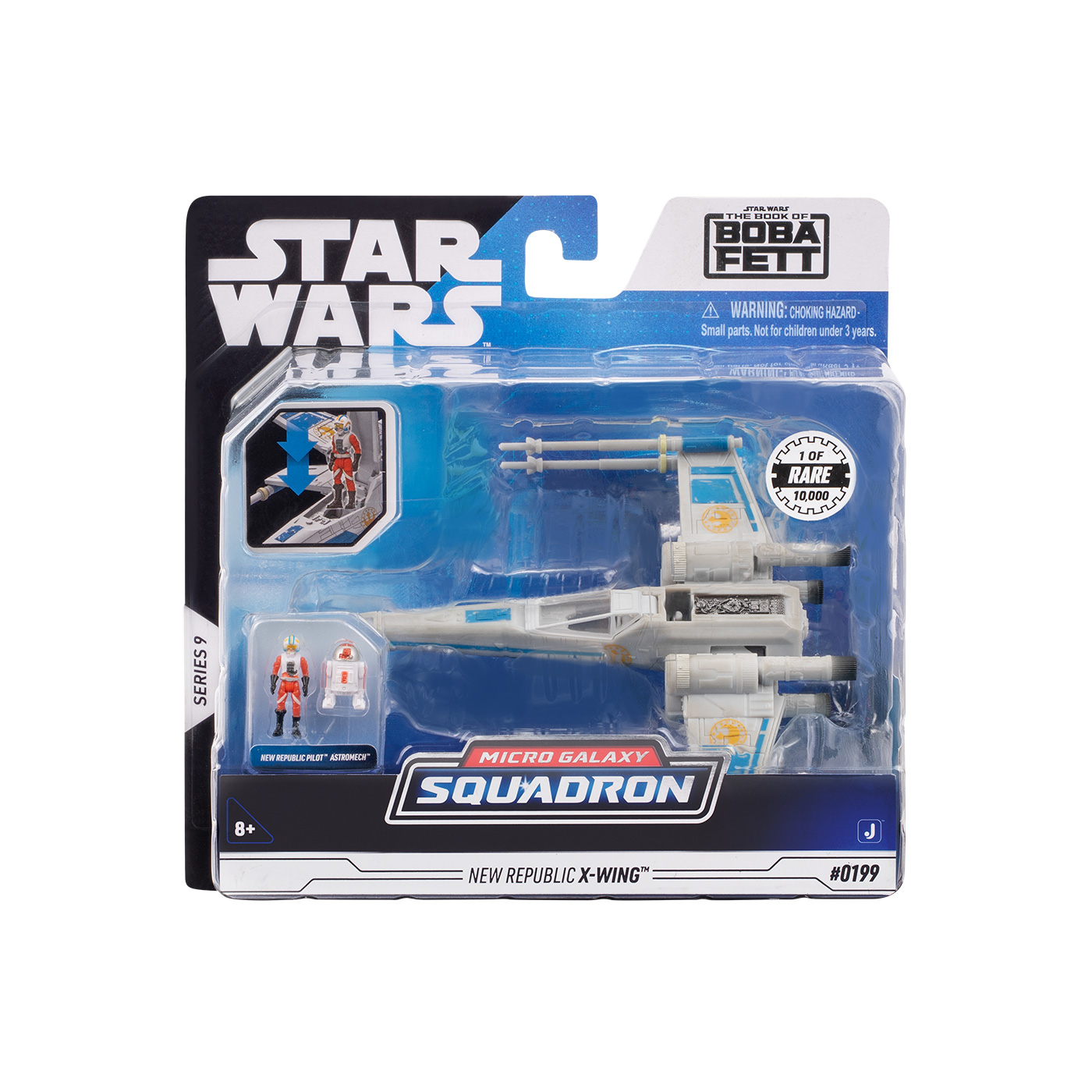 New Republic X-Wing - Micro Galaxy Squadron Starfighter Class 0199