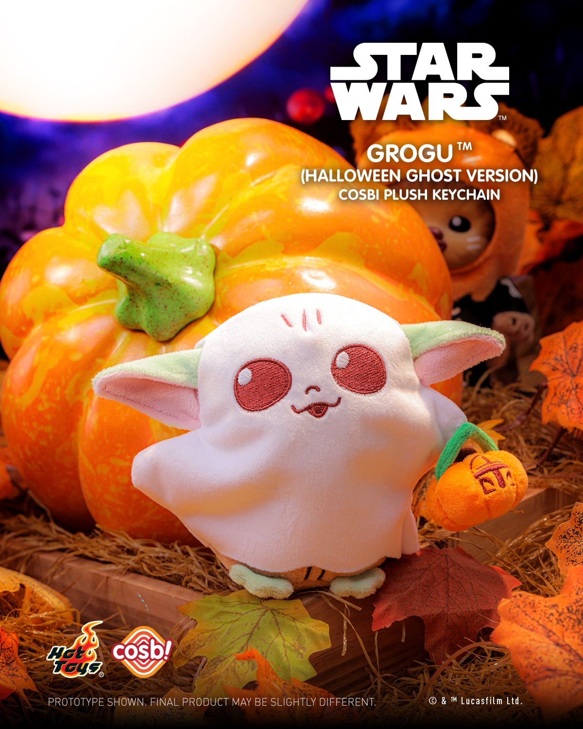 Grogu (Halloween Ghost)