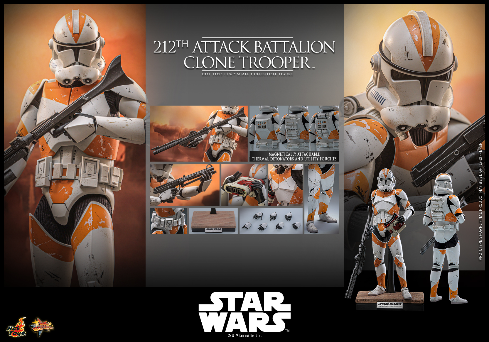 212th Battalion Attack Clone Trooper