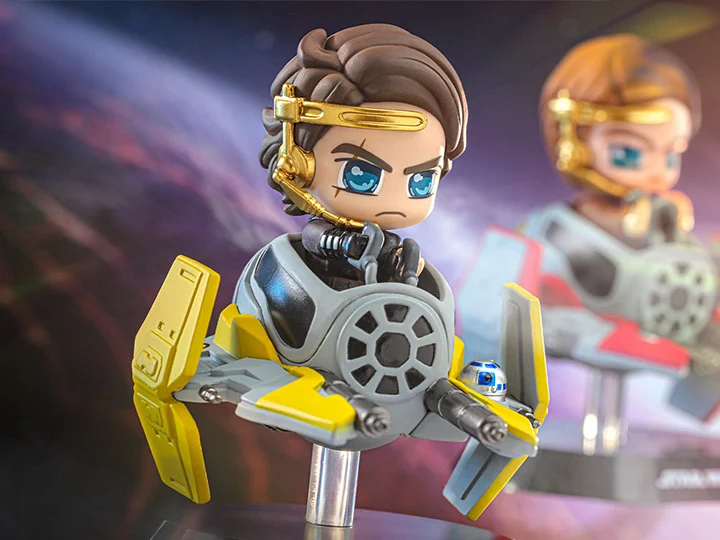 Anakin Skywalker with Jedi Starfighter
