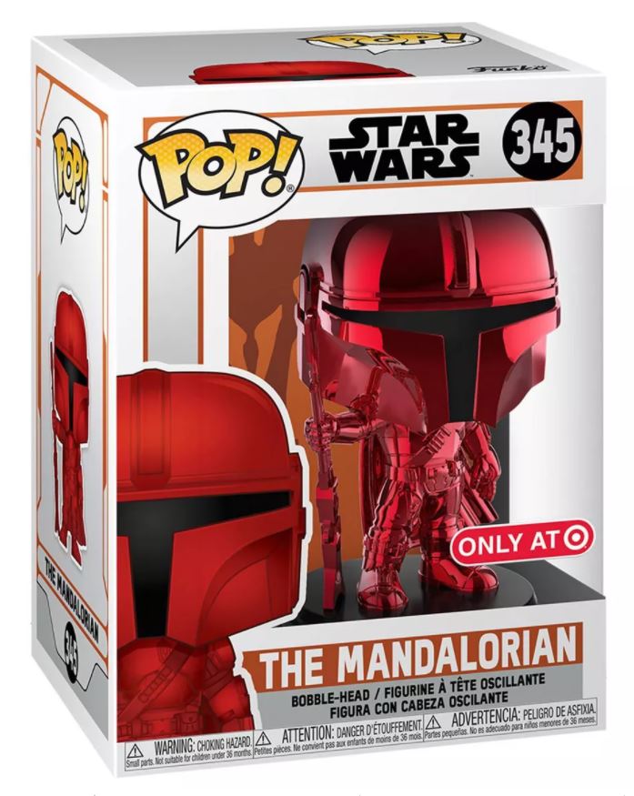 The Mandalorian (Beskar) Red Chrome