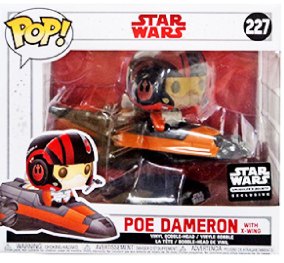 Poe Dameron with X-Wing