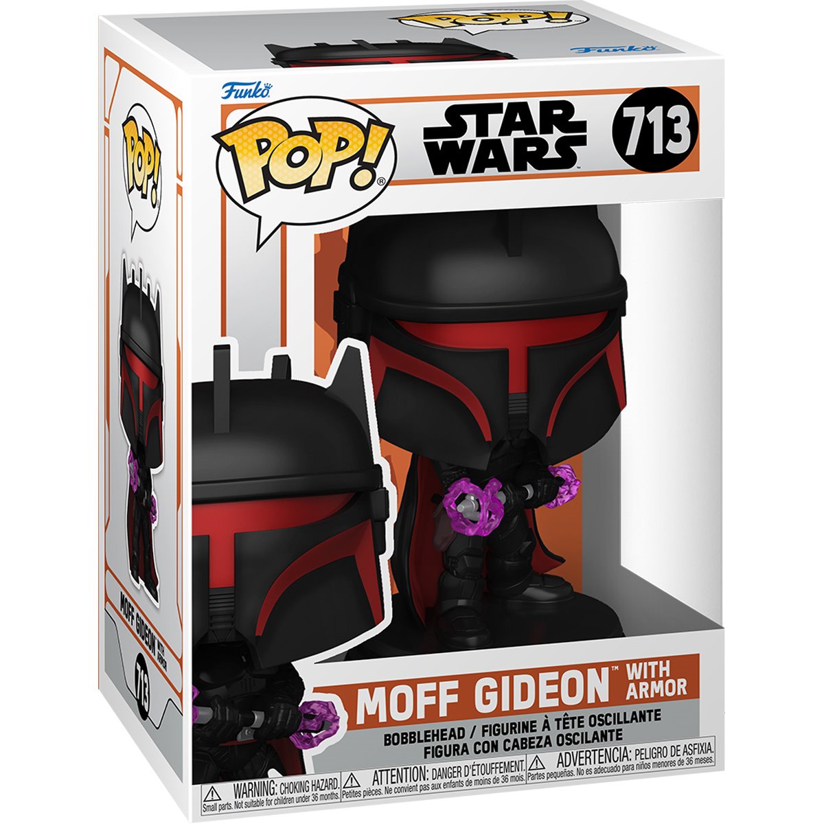 Moff Gideon with Armor - Star Wars Funko (2024) Basic Pops 713