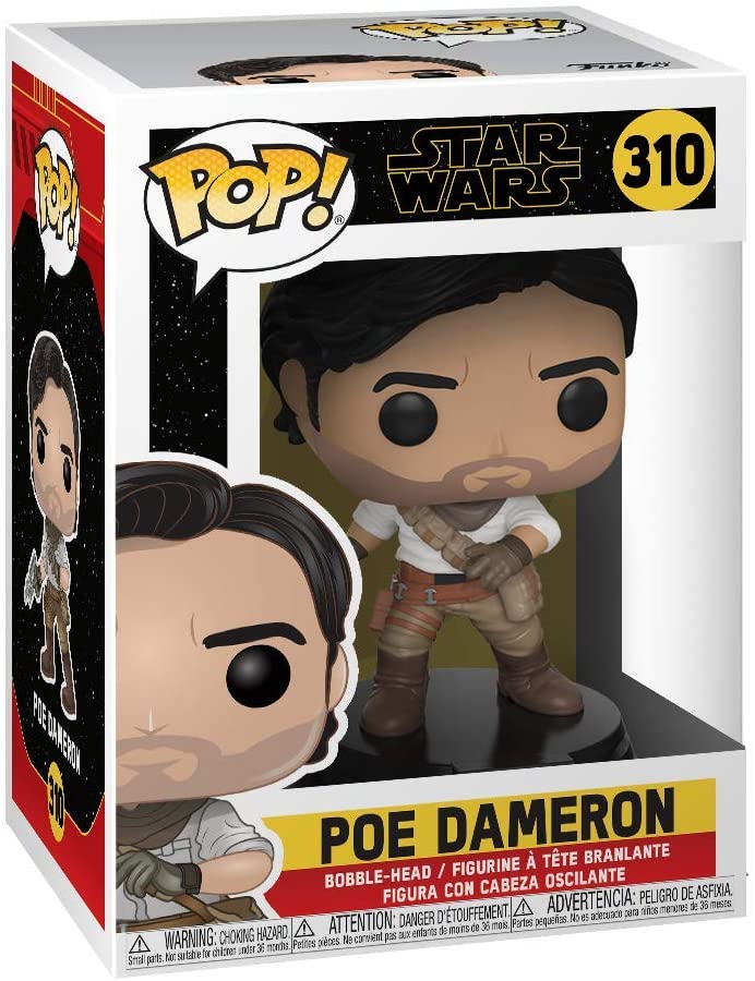Poe Dameron - Star Wars Funko (2019) Basic Pops 310