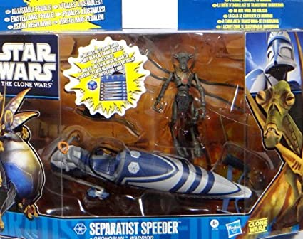 Separatist Speeder with Geonosian Warrior
