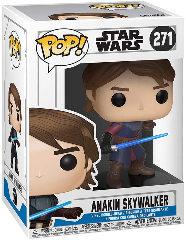 Anakin Skywalker (Clone Wars) Star Wars Funko Pops (2018) Basic Pops 271