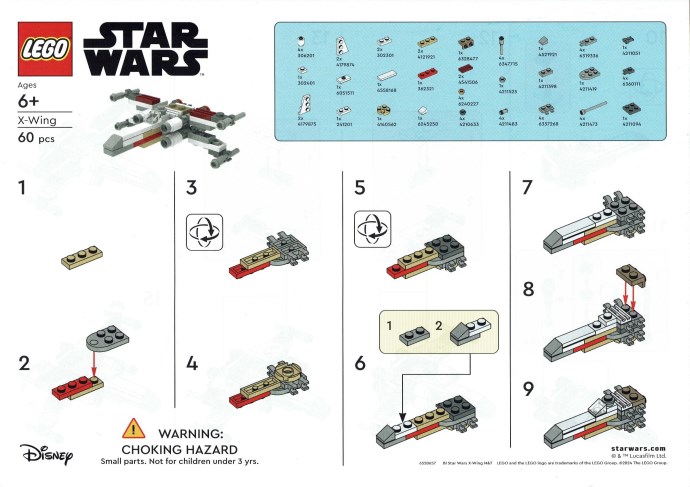 Lego Set Lego Mandalorian Instrucciones Lego Nave Star Wars Manual