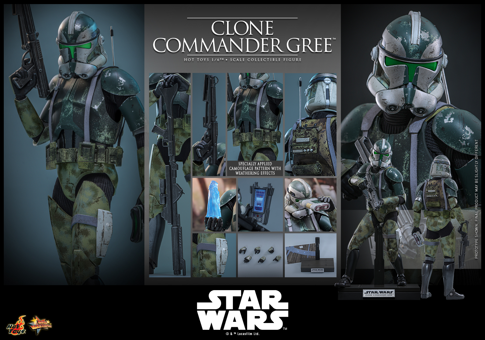 Clone Commander Gree