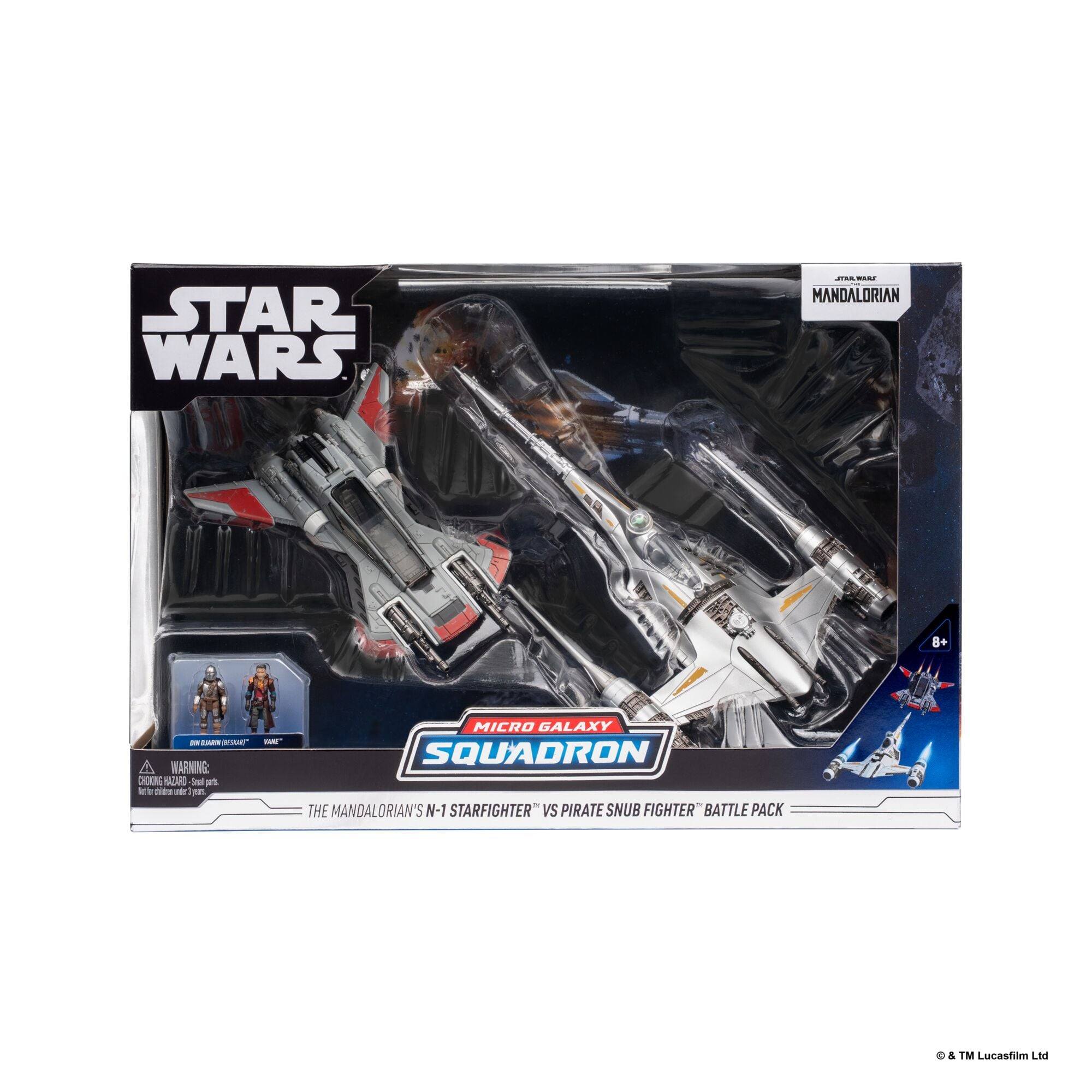The Mandalorian's N1 Starfighter vs Pirate Snub Fighter