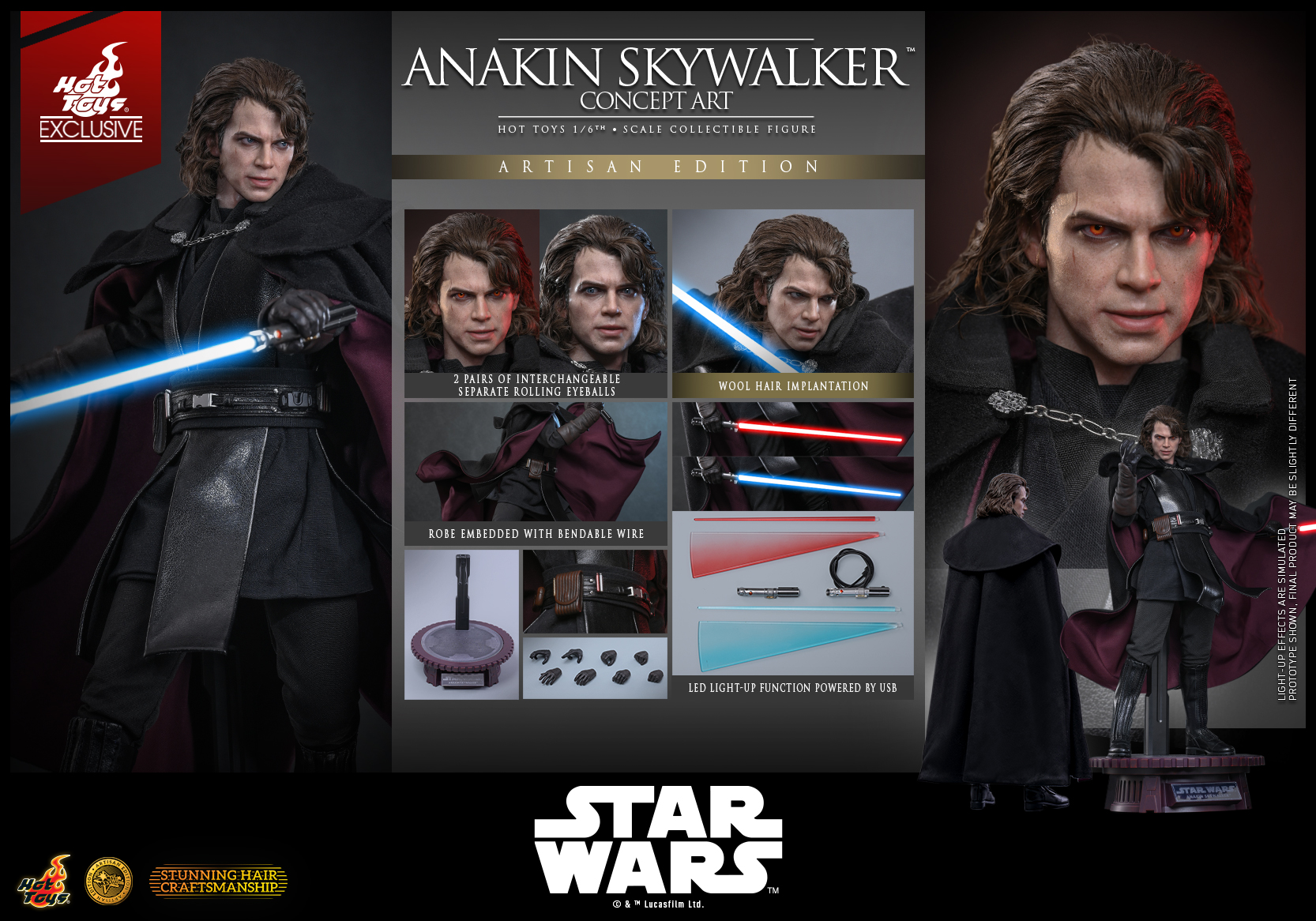 Anakin Skywalker Concept Art (Artisan Edition)
