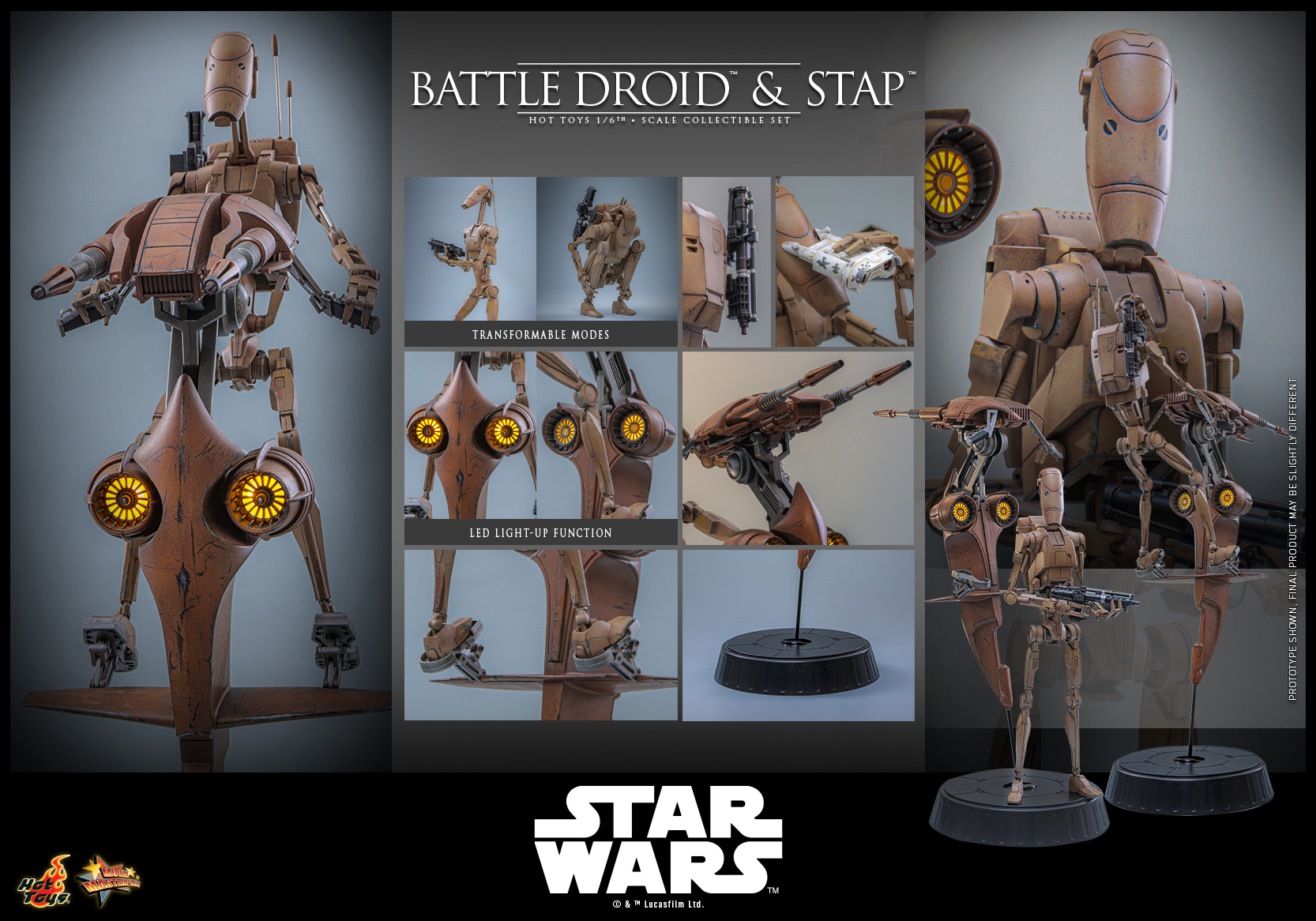 Battle Droid and STAP