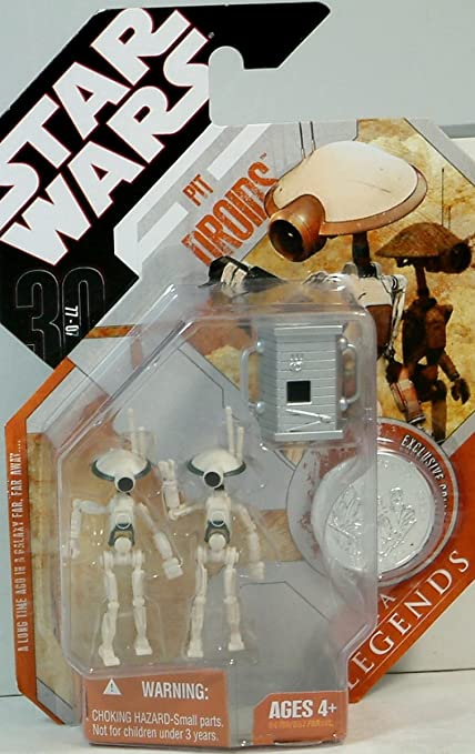 Pit Droids (white, standing)