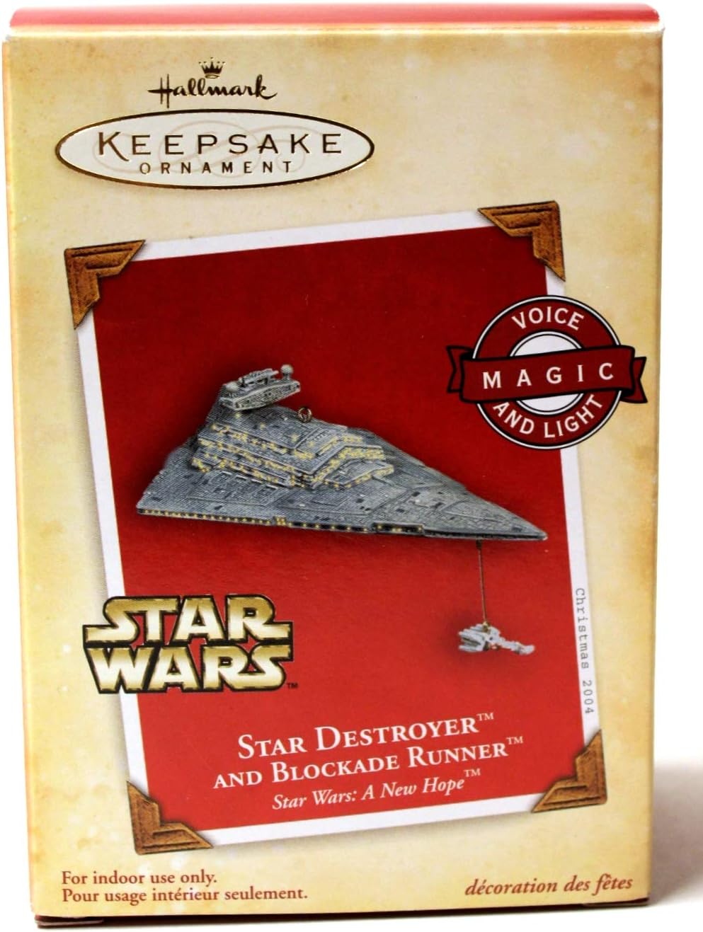 Star Destroyer and Blockade Runner