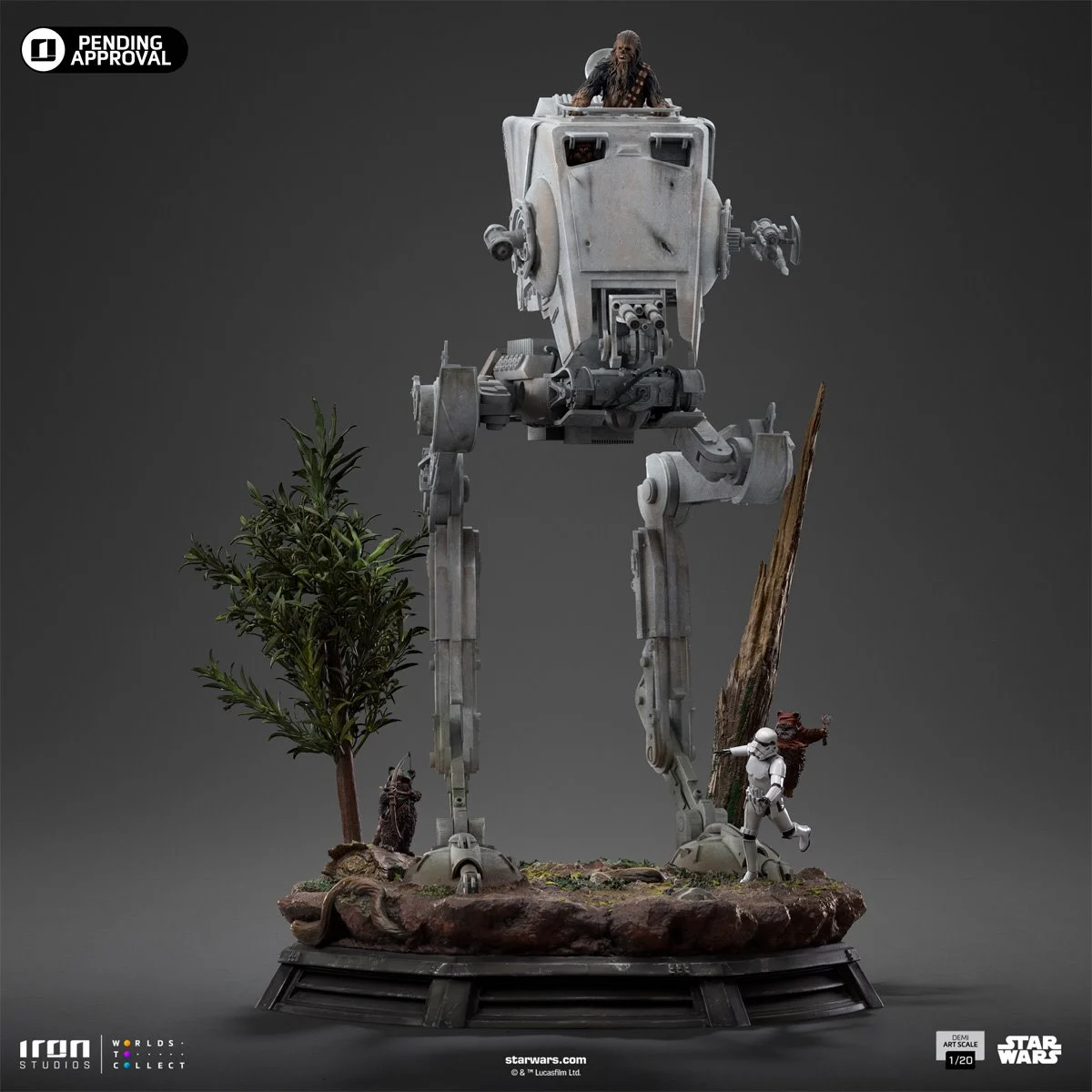 AT-ST & Chewbacca