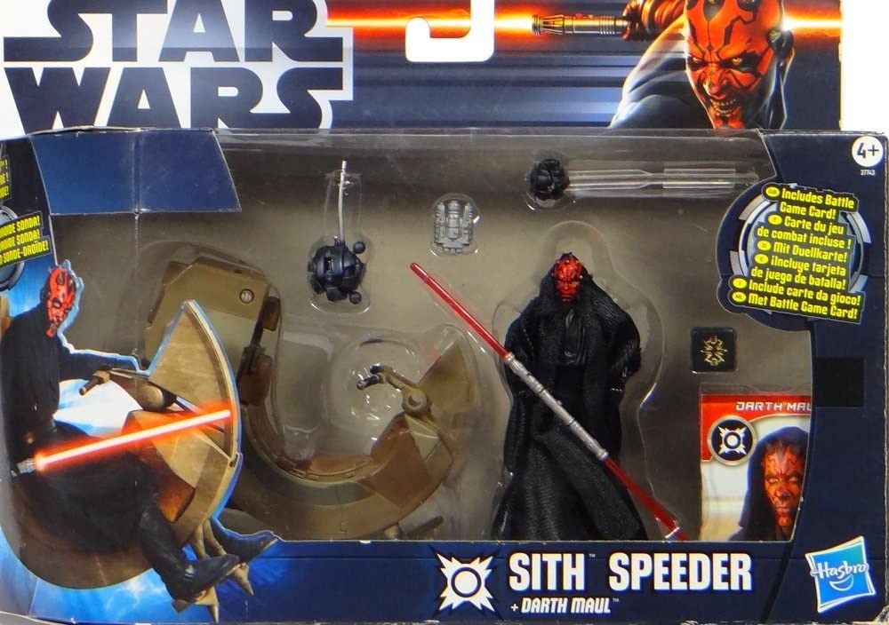Sith Speeder with Darth Maul
