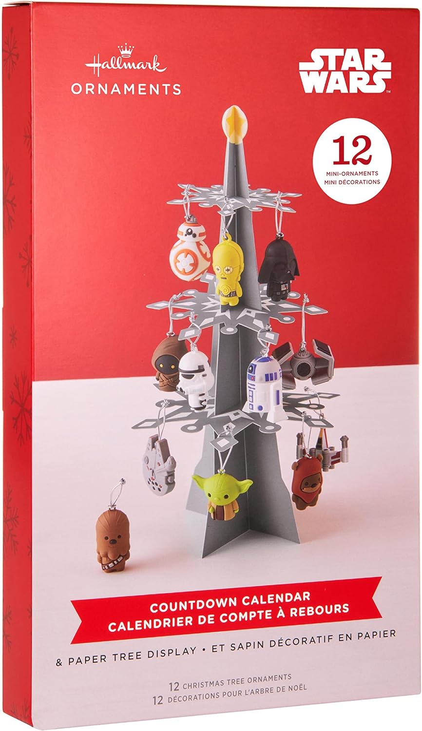 Wicket Star Wars Paper Tree Set Star Wars Hallmark Holiday