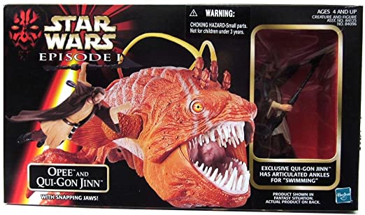 Opee Sea Monster with Qui-Gon Jinn