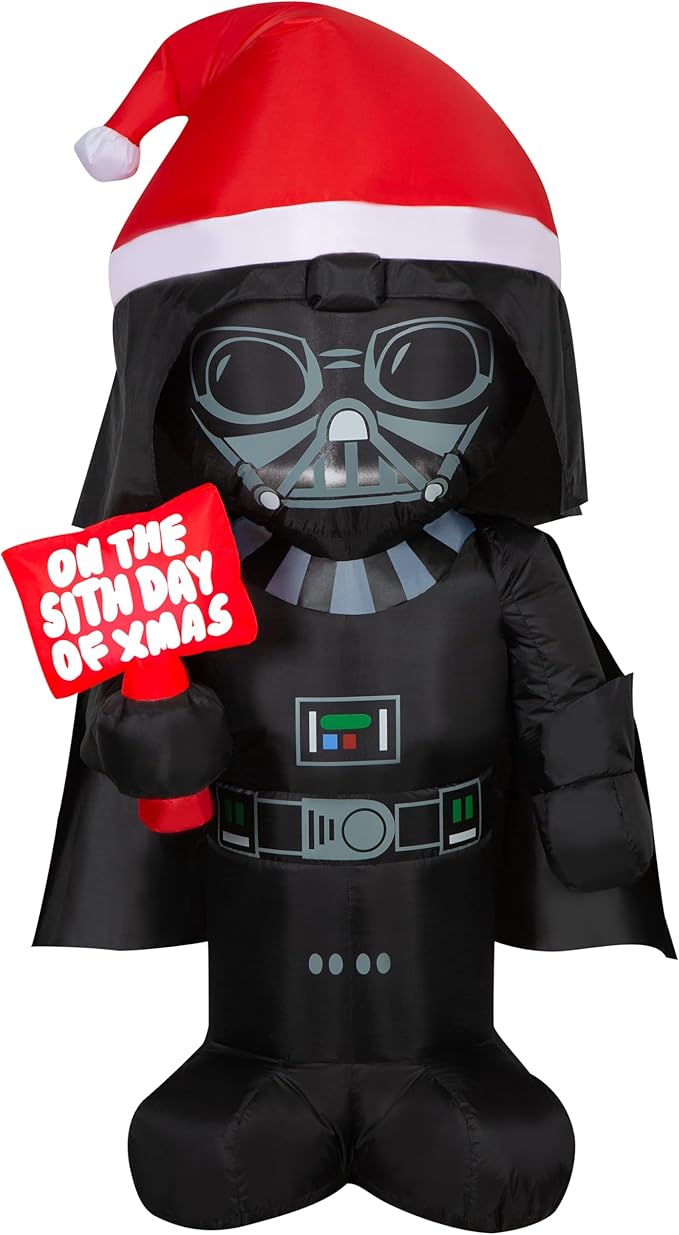 On the Sith Day of Christmas - Star Wars Gemmy Airblown Inflatable Yard Figures 