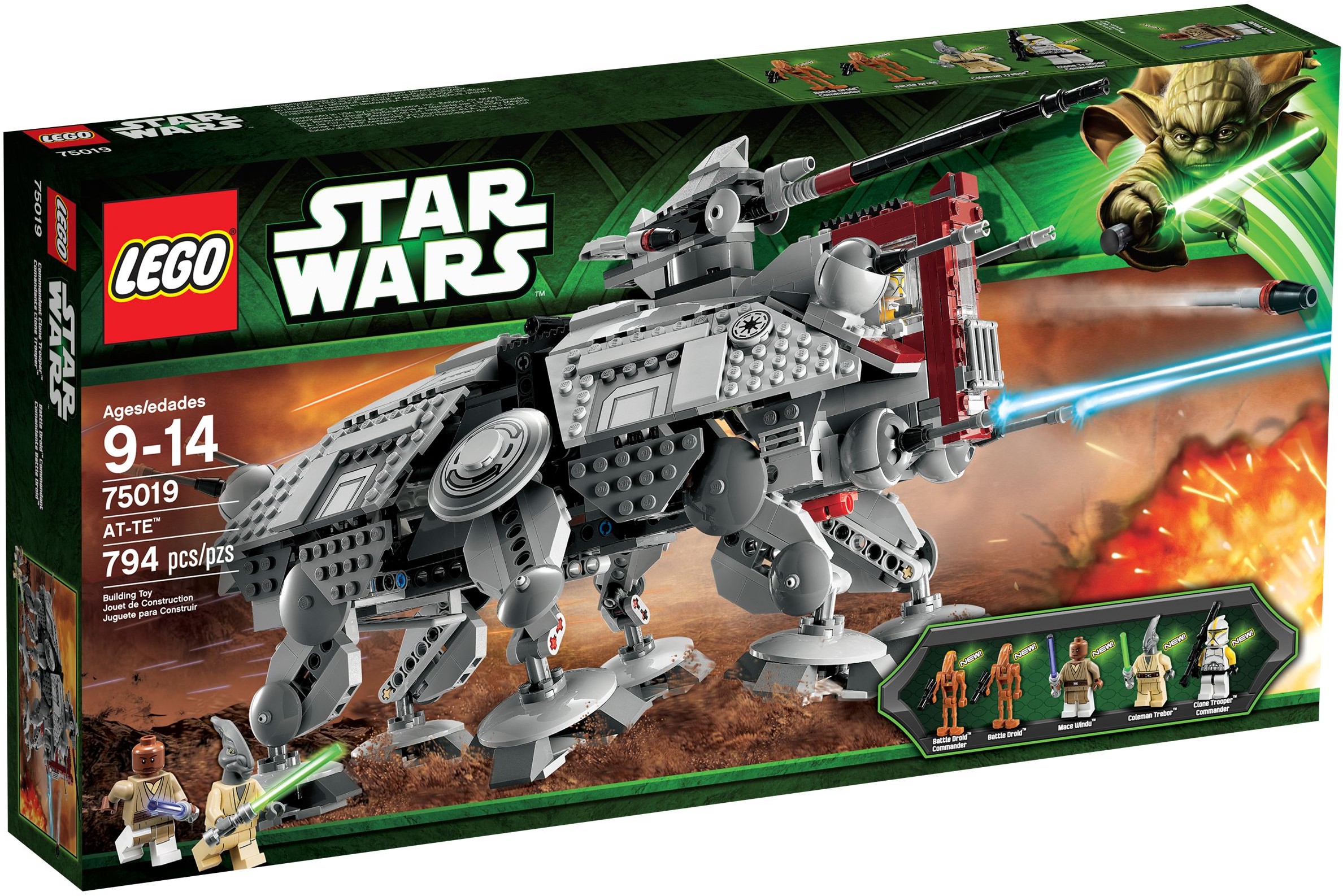 Coleman Trebor | AT-TE - Lego Star Wars (2013) Basic Sets 75019