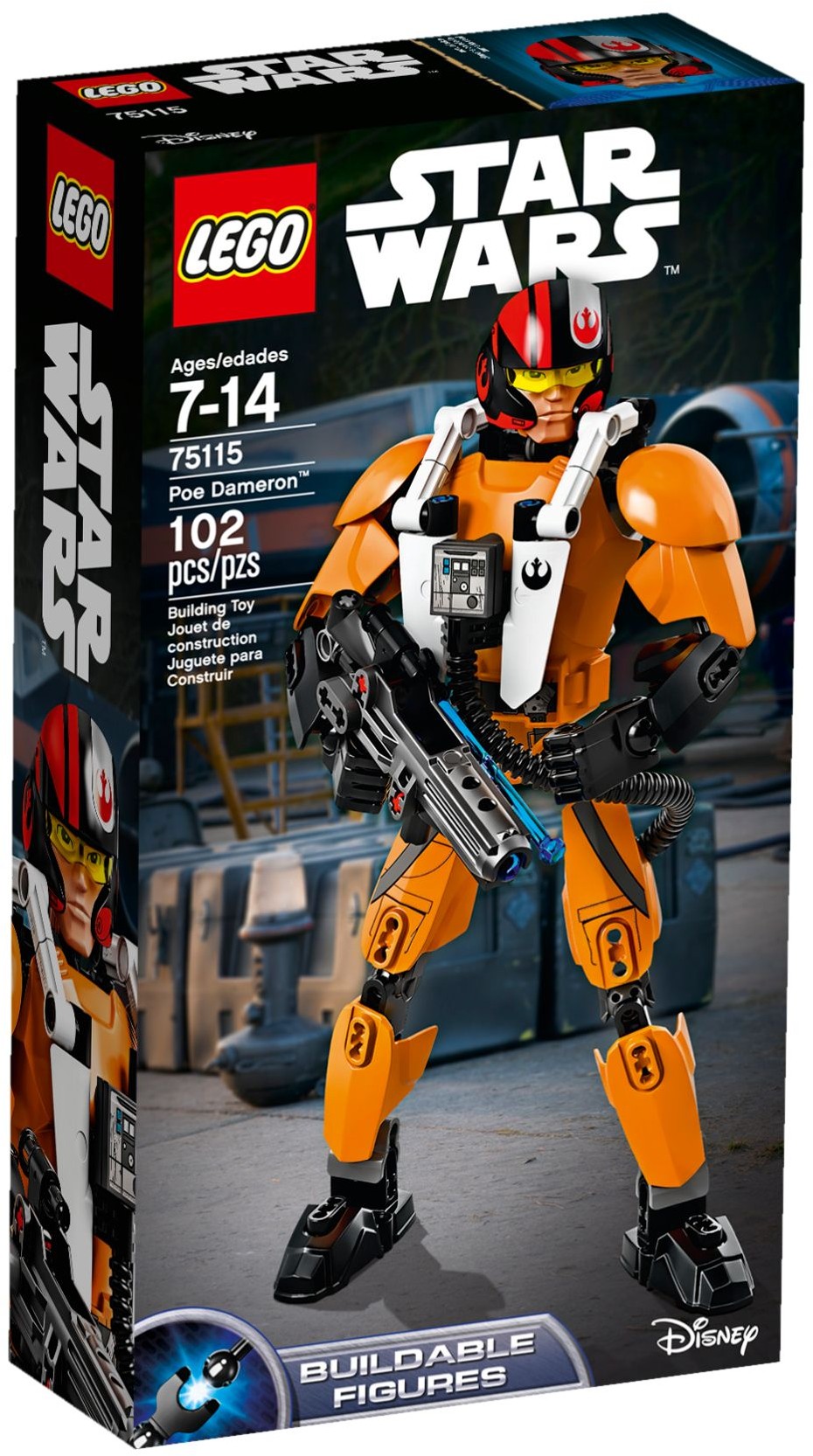 Poe Dameron - Lego Star Wars (2016) Buildable Figures 75115