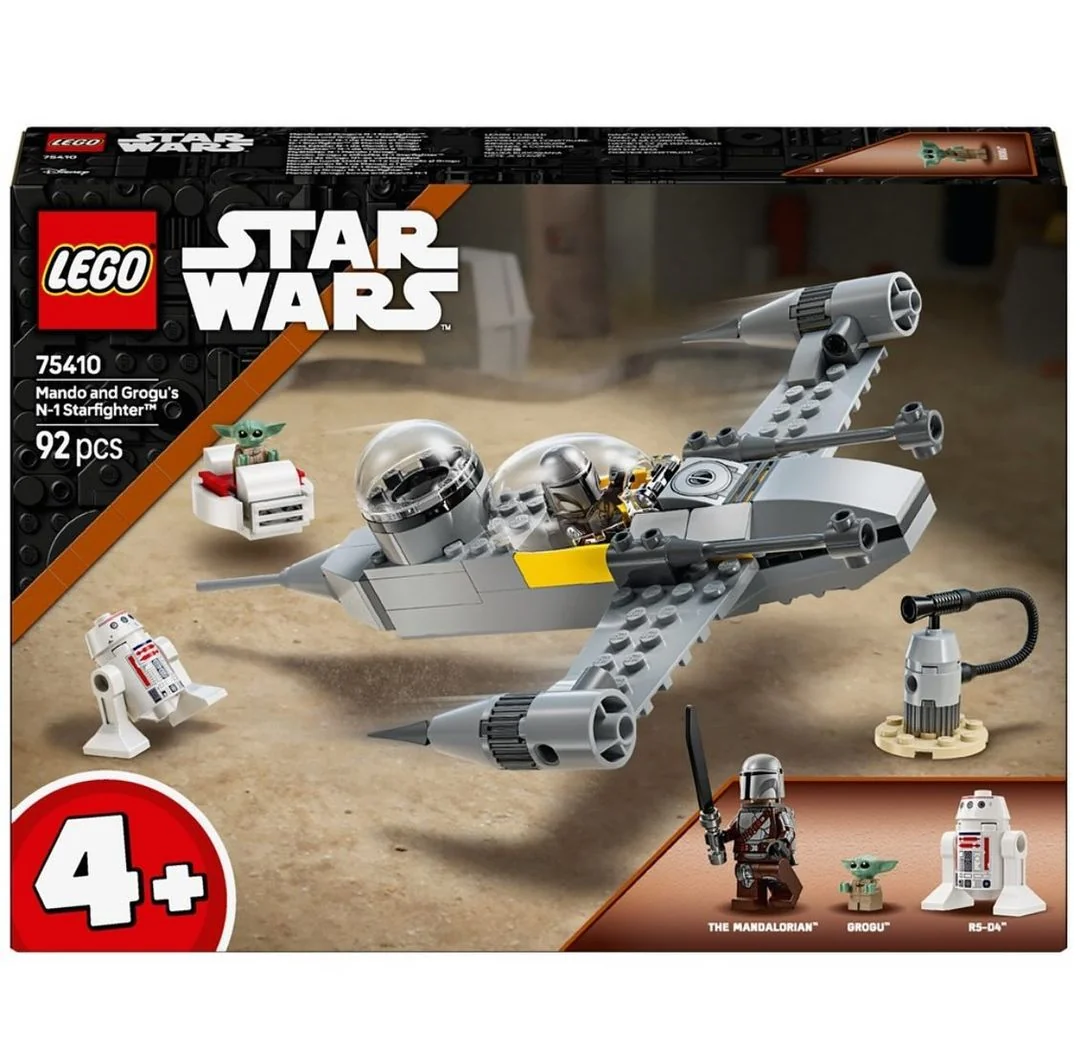 Mando and Grogu's N-1 Starfighter