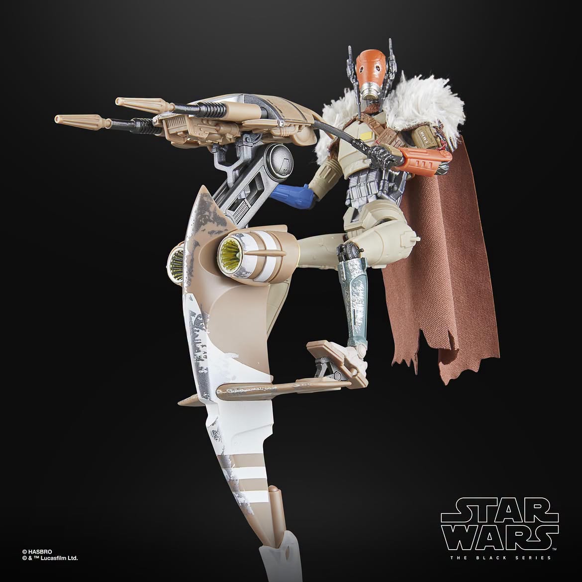 STAP | The Mandalorian, Mercenary Guard Droid, and STAP