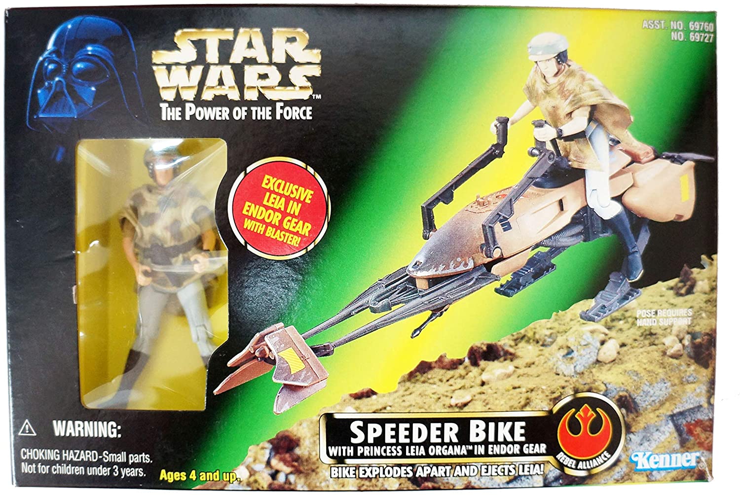 Imperial Speeder Bike with Princess Leia