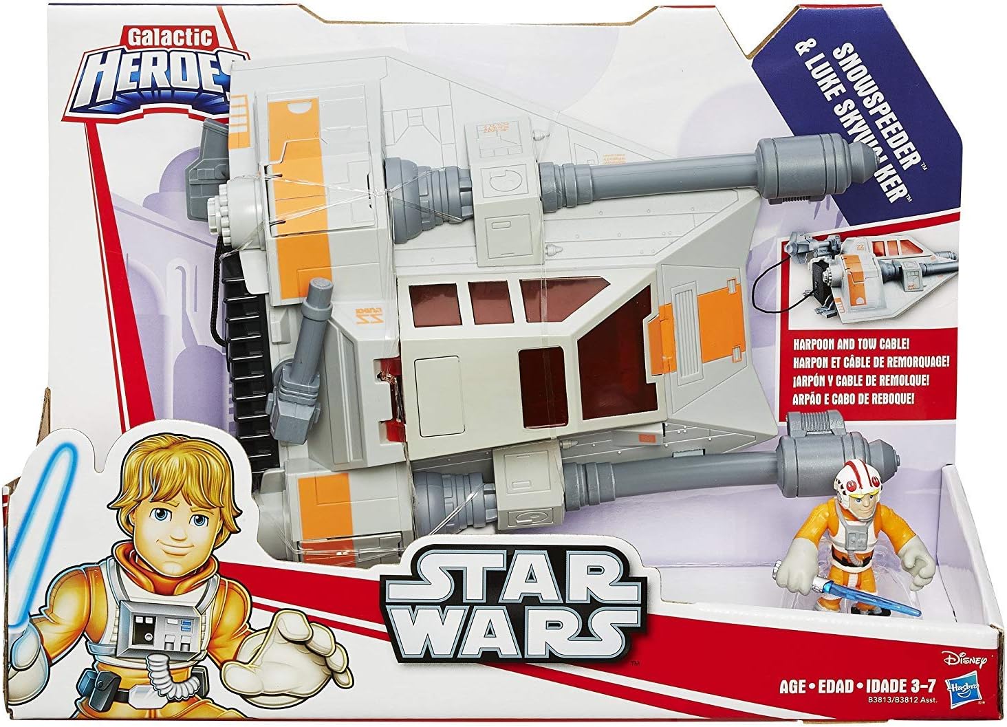 Snowspeeder & Luke Skywalker